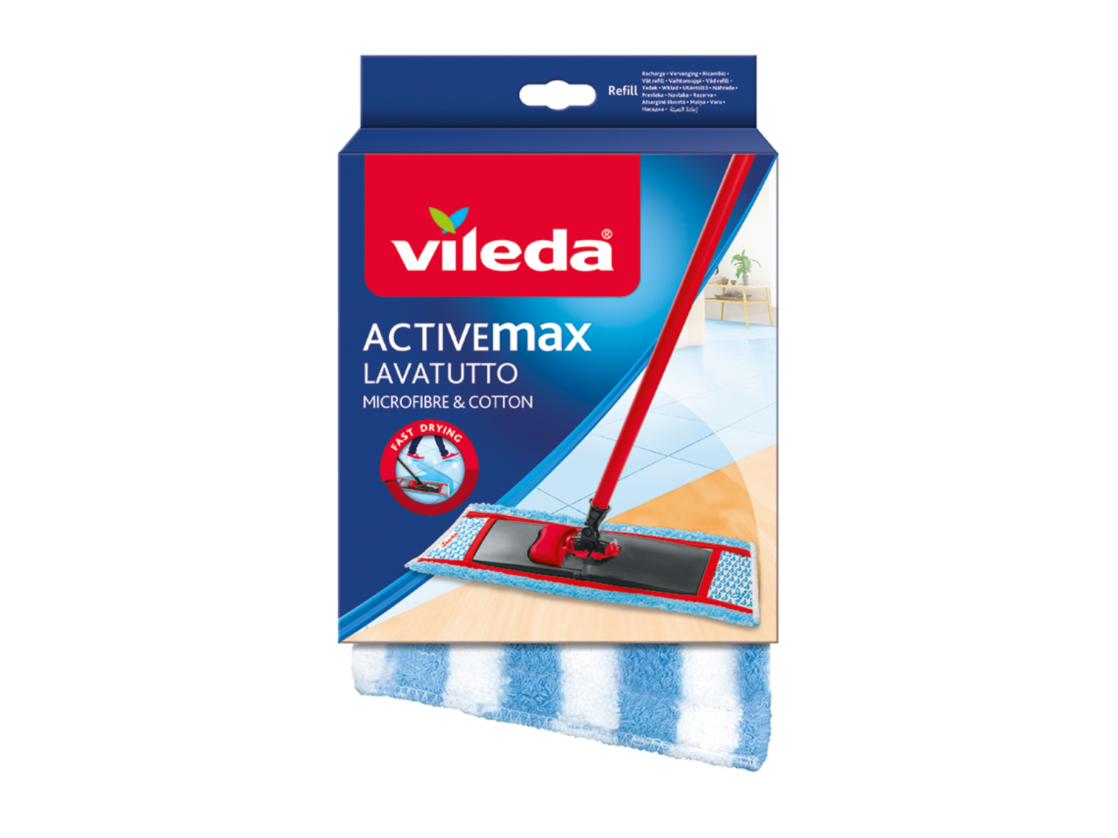 Wkład do mopa płaskiego ACTIVE MAX Vileda 141001